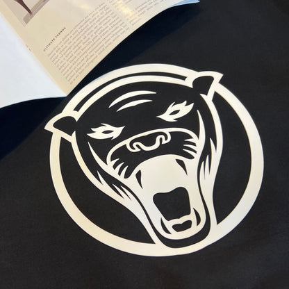 Tjocktröja Dam Löst Passande Med Huva i Bomull och Polyester-6