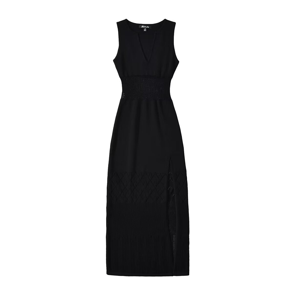 Variant image for Kvinna Lång Klänning Ärmlös Viskos V-Ringning Elegant-3