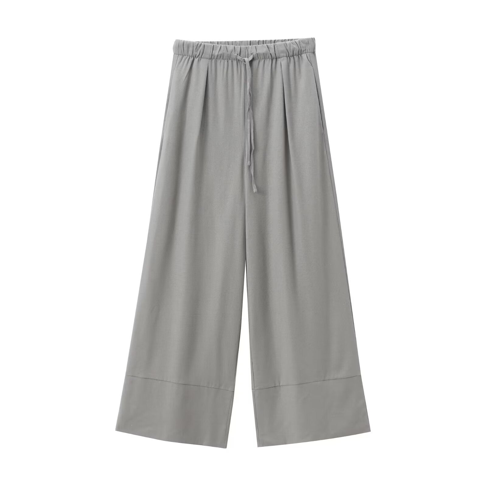 Variant image for Dam Långärmad Skjorta och Byxor Set Monokrom Street Fashion Högkvalitativt Tyg-21