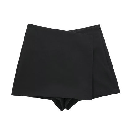 Variant image for Dam Bermuda Shorts Asymmetrisk Smal Fit Lätt Material-18