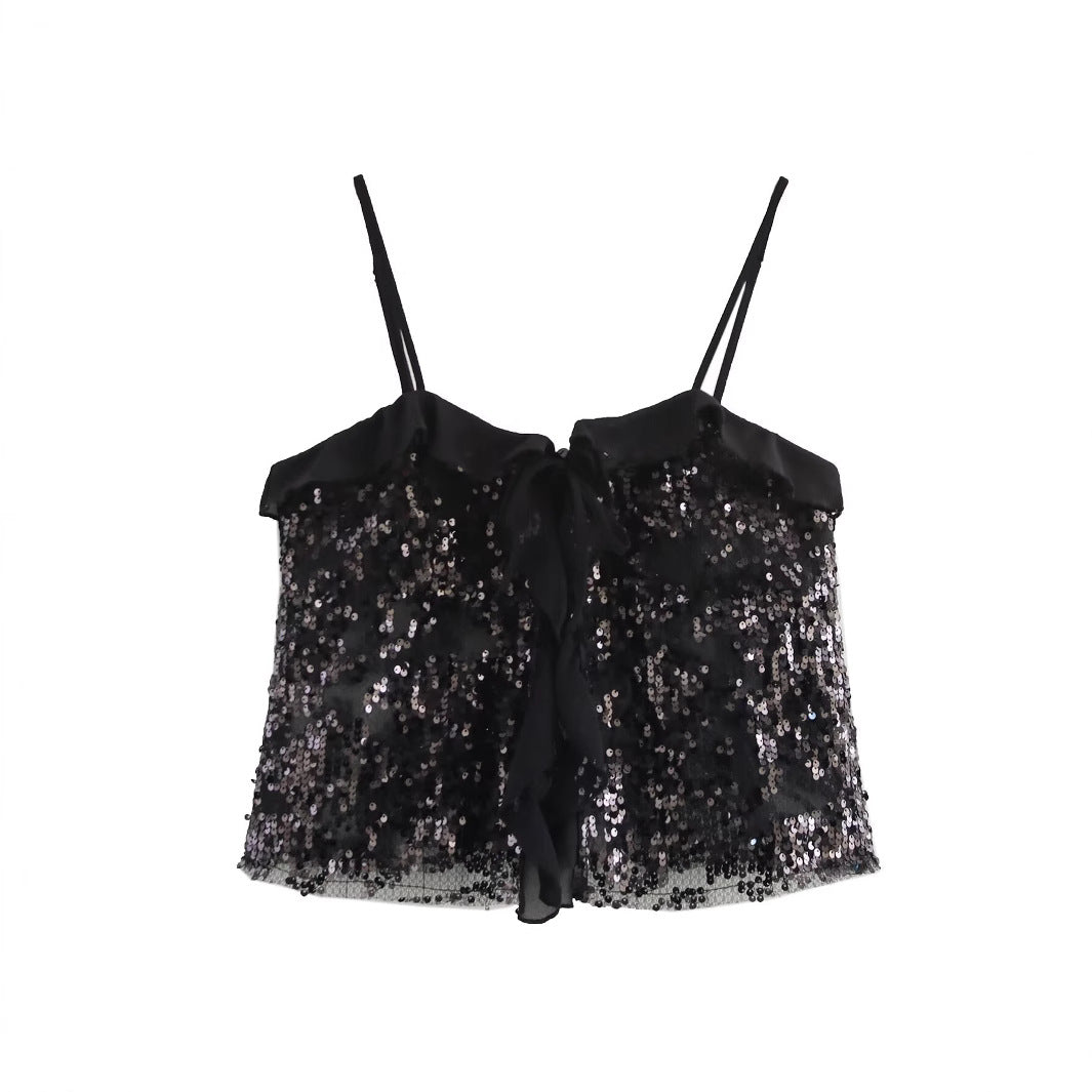 Kvinnors Oregelbunden Klänning Spaghetti Band Polyester-4