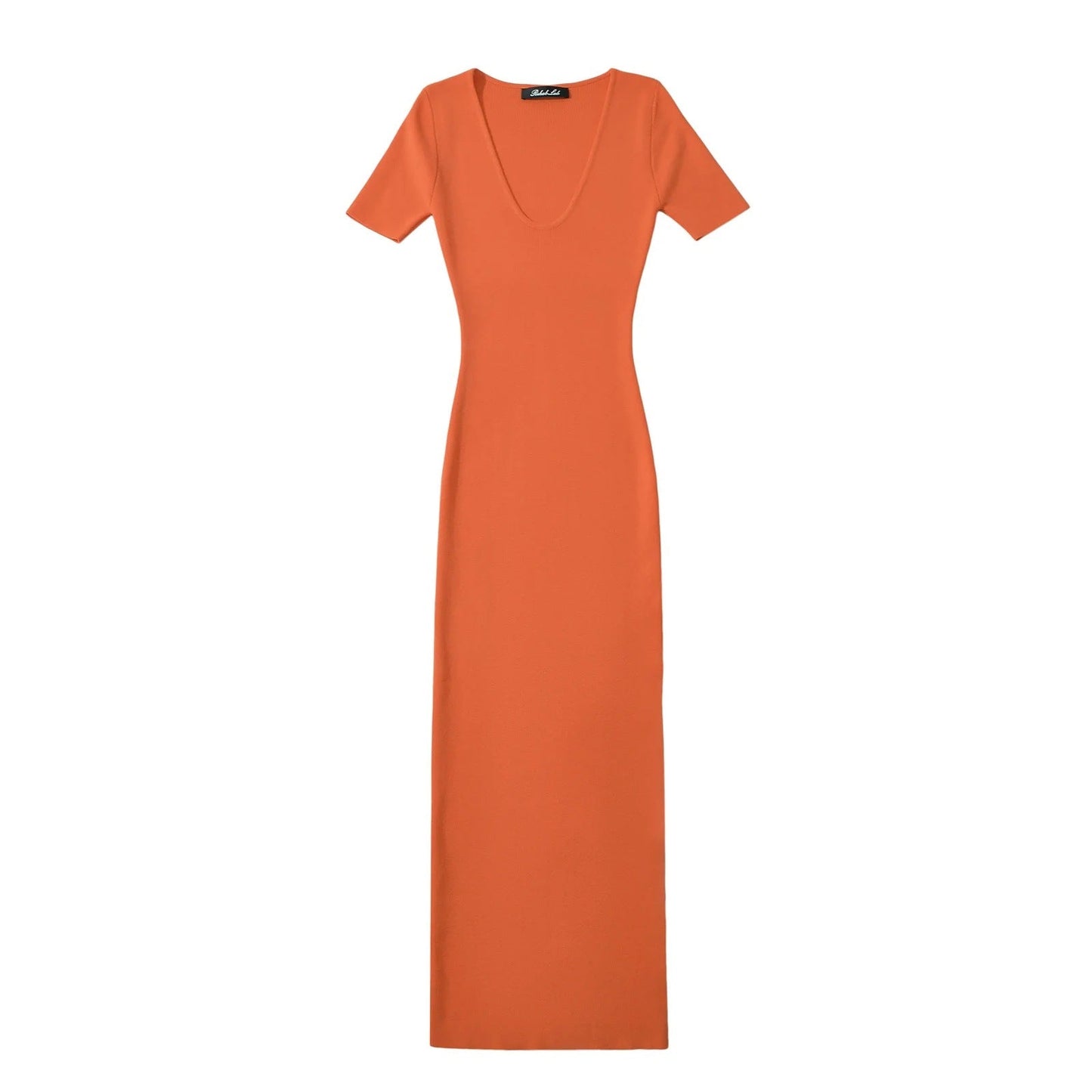 Fina Dam Klänningar Midi Klänning Tight Fit Polyester Ärmös-4