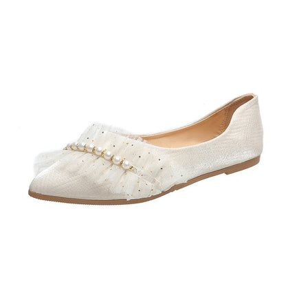 Svarta Ballerina Skor Dam med Dekorativa Ruffles och Vadderad Innersula för Eleganta Tillfällen 5