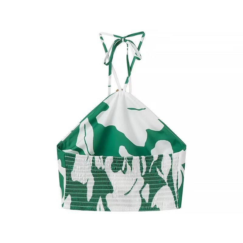 Dam Set Lång Kjol Ärmlös Top Polyester-2