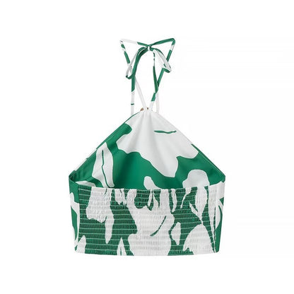 Dam Set Lång Kjol Ärmlös Top Polyester-2