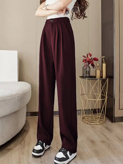 Variant image for Snygga Byxor Dam Långa Casual Polyester Medelmidja-21