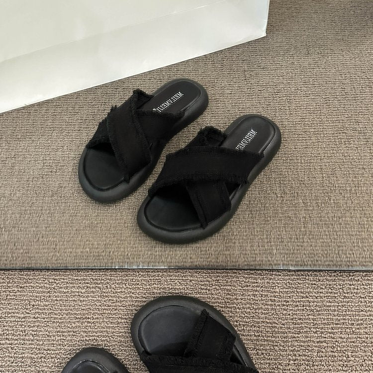 Dam Sandaler Bekväma Design Icke-Halksula Lätt Material 9