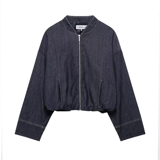 Dam Kortärmad Cardigan Lätt Polyester för Sommar-1