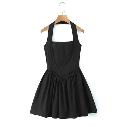 Kvinna Kort Jumpsuit med Samlad Kjol i Lätt Tyg – Bekväm och Feminine Passform för Sommarens Festligheter 6