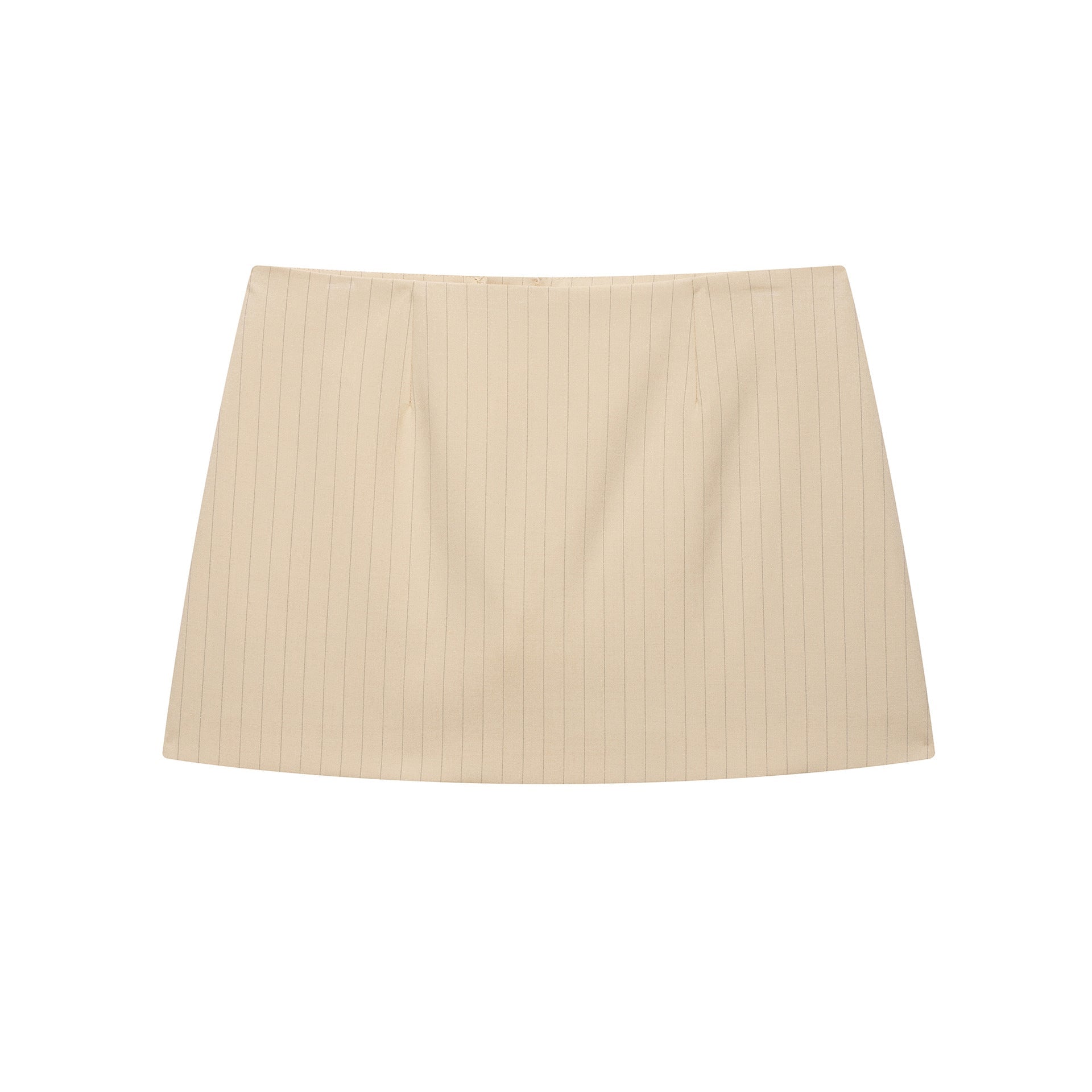 Kvinnors Topp V-ringad Lätt Tyg med Vertikala Ränder-4