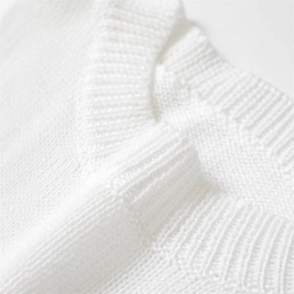 Dam Tröja Löst Passform Cirkulär Halsringning 100% Bomull-5