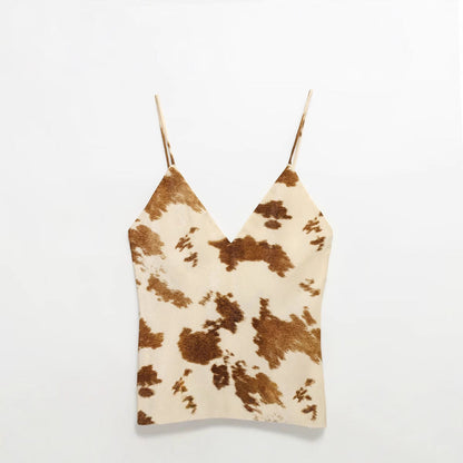 Dam Midi-klänning V-ringad Polyester Färgblock-2