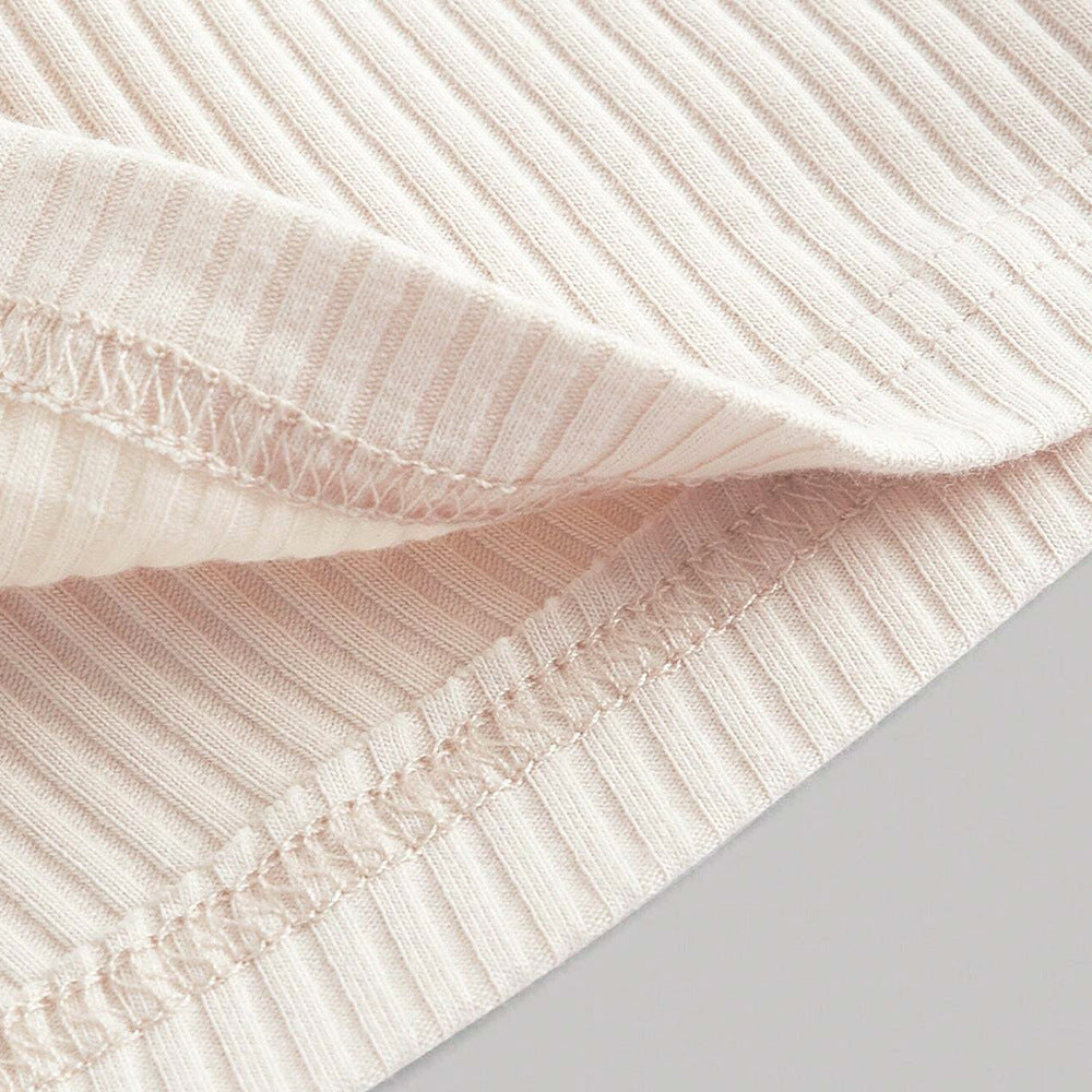 Elegant Festtopp Dam med Fyrkantig Utskärning och Långa Ärmar i Bomullsblandning – Perfekt för Fest och Avslappnat Stil 3