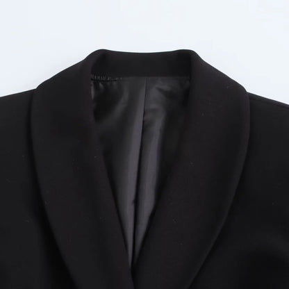 Kvinnors Blazer Modern Design Tyg 6