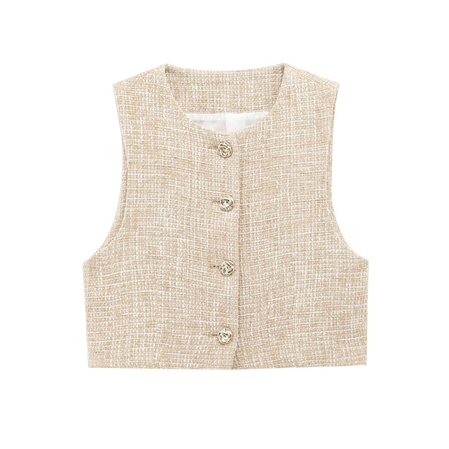 Variant image for Dam Väst Set Matchande Byxor Texturerad Polyester-1