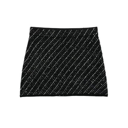 Dam Långärmad Rock Street Fashion Polyester med Patchworkdetaljer-4