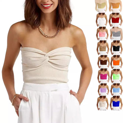 Variant image for Kvinnors Tank Top Slim Fit Core-Spun Garn-1