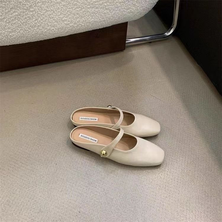 Kvinnor Ballerinaskor Elegant Glansigt Syntetiskt Material 8