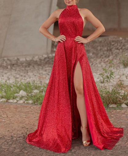 Variant image for Kvinnors Lång Aftonklänning Elegant Spandex-1