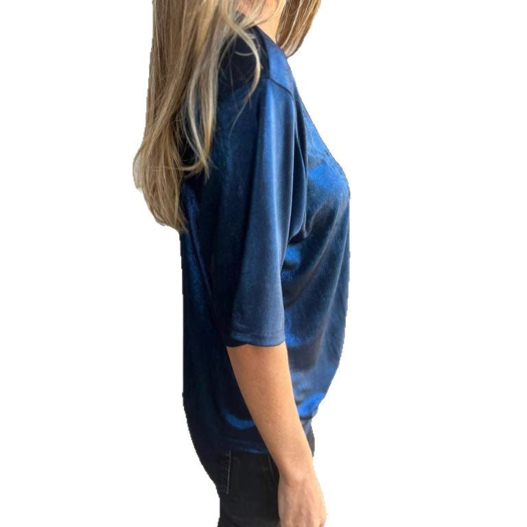 Damer T-shirt Rundhalsad Kortärmad Polyester Spandex-6