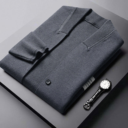 Herr Kofta Mjuk Polyester Minimalistisk Design-5