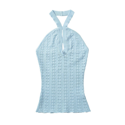 Variant image for Dam Backless Top Halterneck Polyester-3