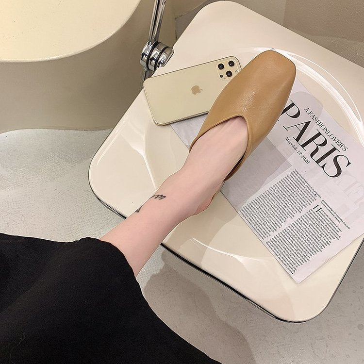 Öppna Mulor för Kvinnor med Stabil Blockklack och Hållbart Material – Modern Design och Vadderad Innersula 3