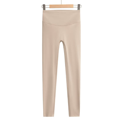 Kvinnors Sport Leggings Högt Midjeband Sömlös Elastisk Tyg 8