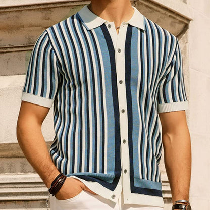 Herrskjorta Business Casual Wolff-Trick Material med Utmärkt Andningsförmåga-2