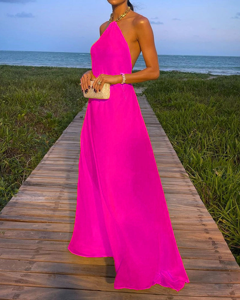 Variant image for Dam Klänning Ärmlös Chic Polyester-16