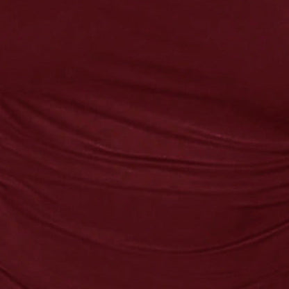 Kvinnors Kort Topp Asymmetrisk Spandex-5