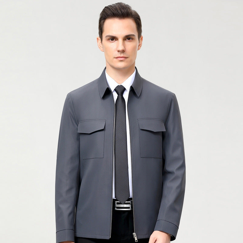 Damjacka Elegant Tidlös Design Polyester Jackor Dam 6