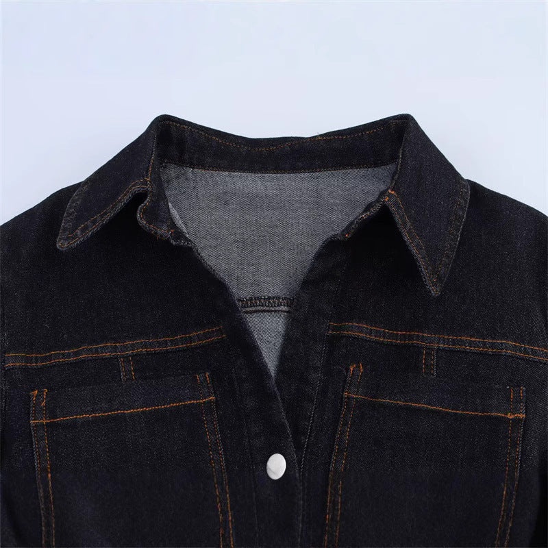 Dam Festtopp Monokrom Merceriserad Bomull-4