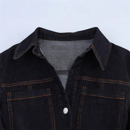 Dam Festtopp Monokrom Merceriserad Bomull-4