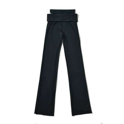 Hög Midja Dam Leggings i Andningsbart Tyg – Elegant Snitt för Komfort och Stil 4