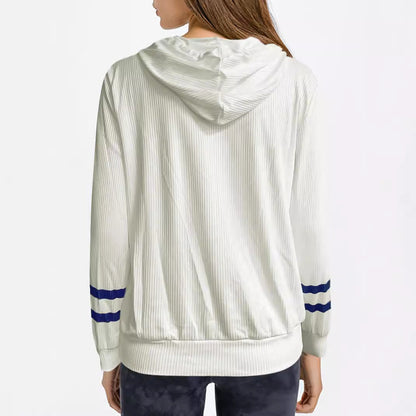 Hoodie Män Lång Ärmar Polyester Modern Passform-3