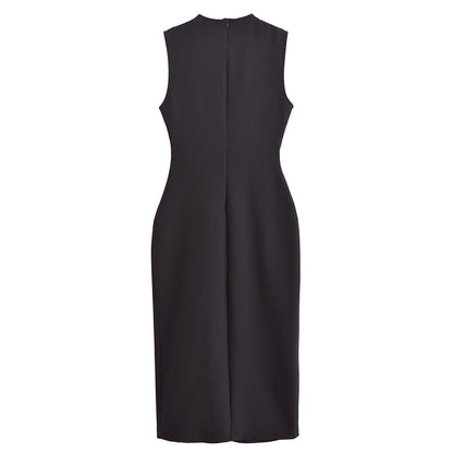 Kvinna Klänning Bältad Chiffon Polyester-3
