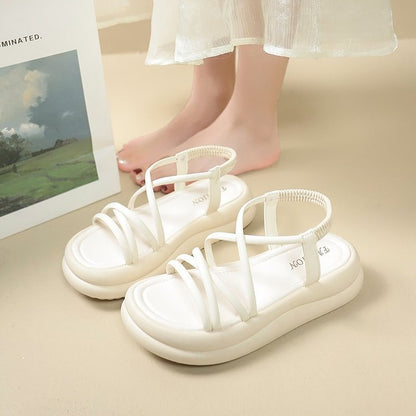 Kvinnors Sandaler Flexibelt Material Modern Design 2