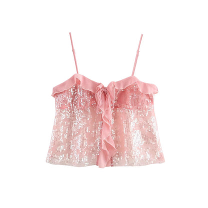 Kvinnors Oregelbunden Klänning Spaghetti Band Polyester-3