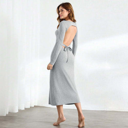 Dam Midi Kjol Bodycon Polyester 3