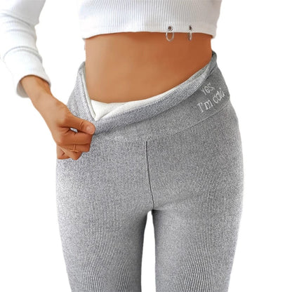 Kvinnors Leggings Ribbstickade med Elastiskt Midjeband Mjuk Blandning-5