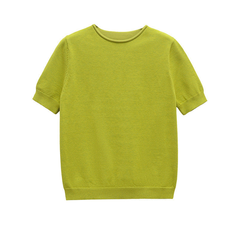Variant image for Topp för Dam Löst Rund Hals Polyester-1