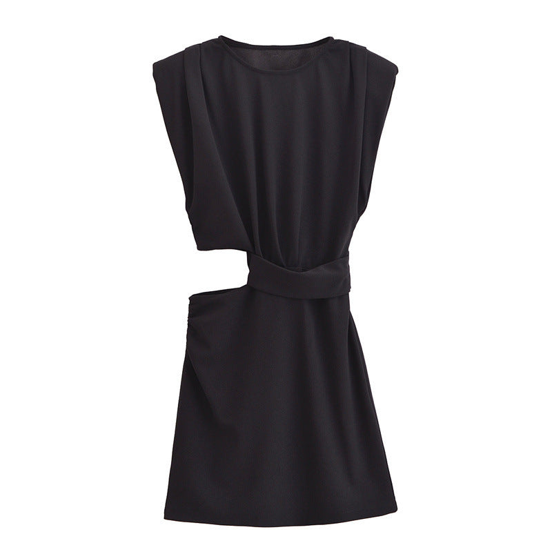 Fina Dam Klänningar Slim Fit Casual Polyester-5