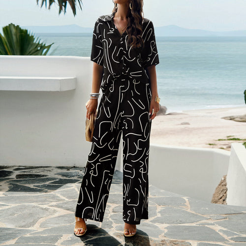 Kvinna Kort Klänning Pendelstil Bambufiber för Fest och Sommar-1