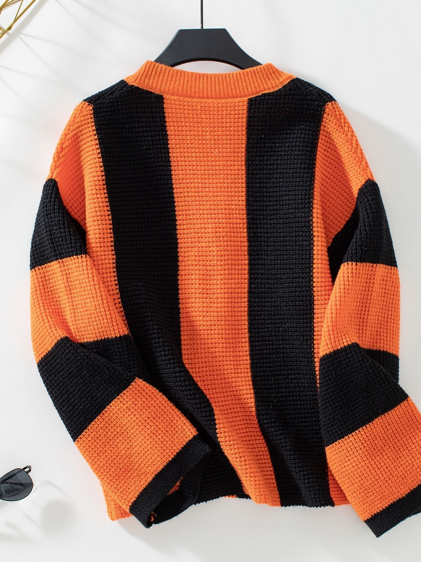 Damjacka Knapp Nedjacka Lätt Material Vertikal Randig-6