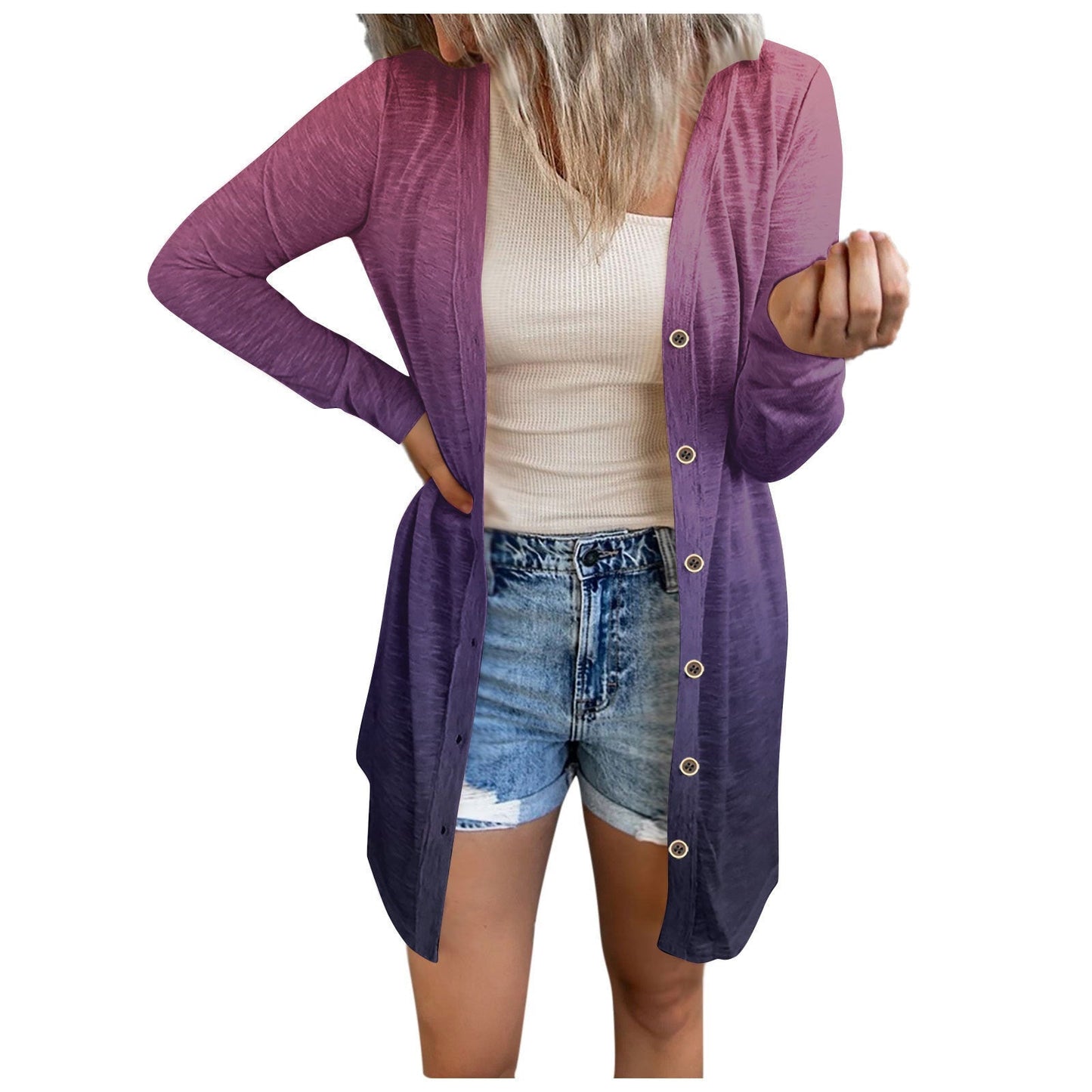 Dam Kappa i Hållbart Material – Vardaglig och Elegant Passform, Perfekt för Alla Säsonger 3