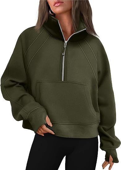 Variant image for Fleecetröja Dam Kort Ståkrage Slim Fit Polyester-51