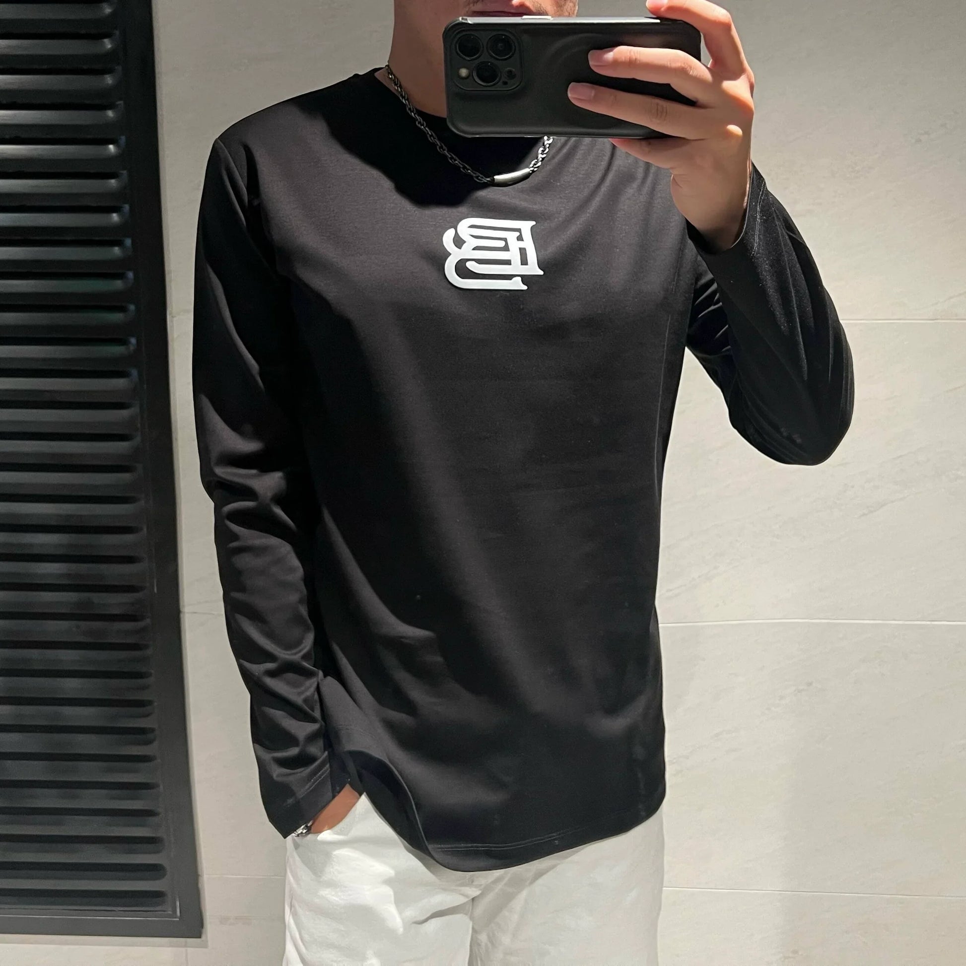 Variant image for Dam Långärmad Topp Mjuk Bomull-1