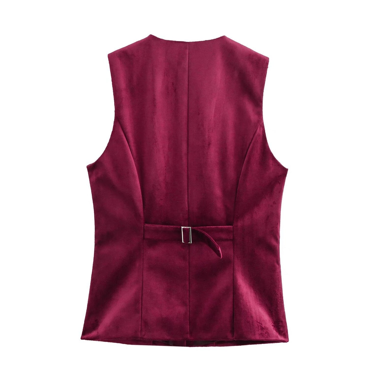 Festtoppar Dam Ärm Lös V-Ringning Polyester-4