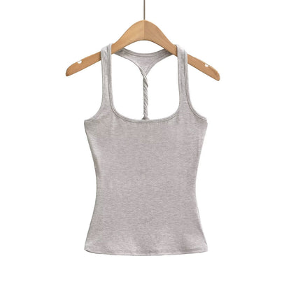Variant image for Kvinnors Sporttop Andningsbart Material Innovativ Ryggdesign-3